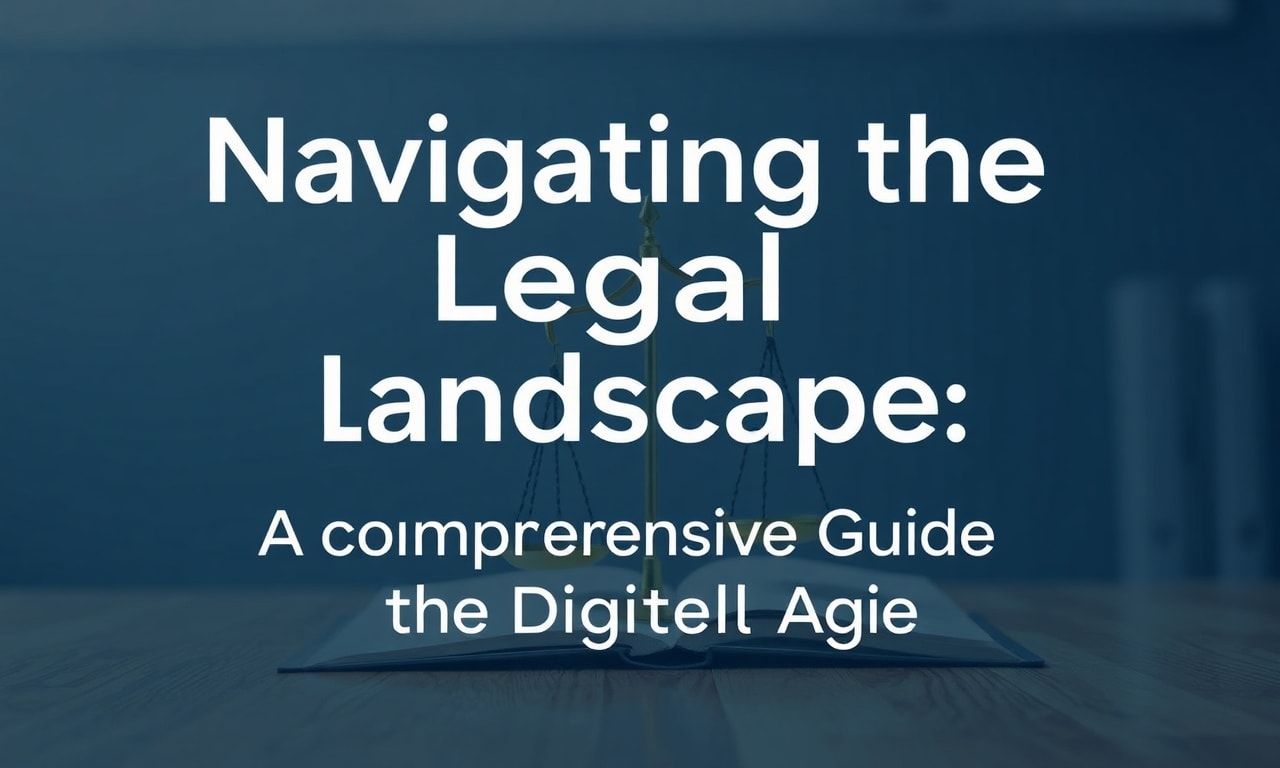 Navigating the Legal Landscape: A Comprehensive Guide for the Digital Age