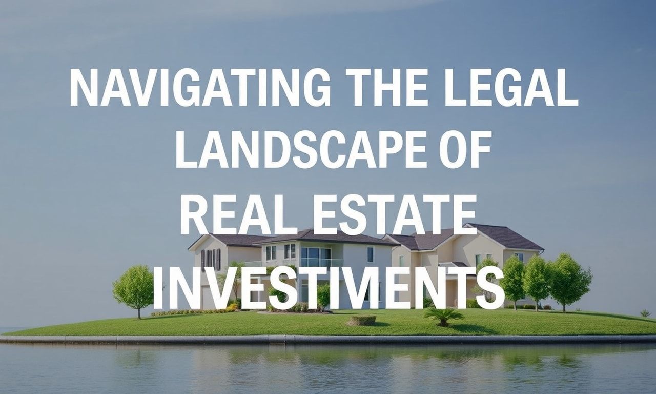 Navigating the Legal Landscape of Real Estate Investments