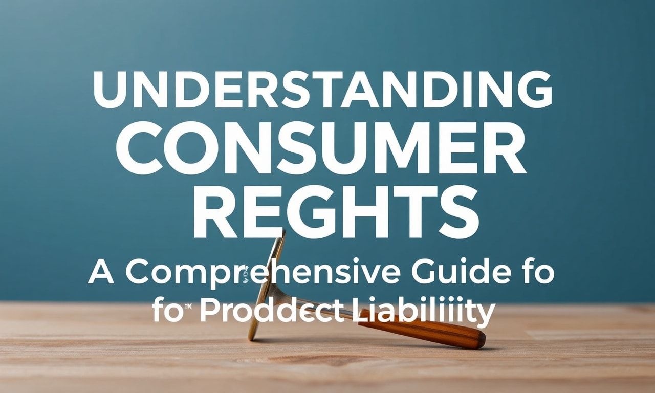 Understanding Consumer Rights: A Comprehensive Guide to Product Liability