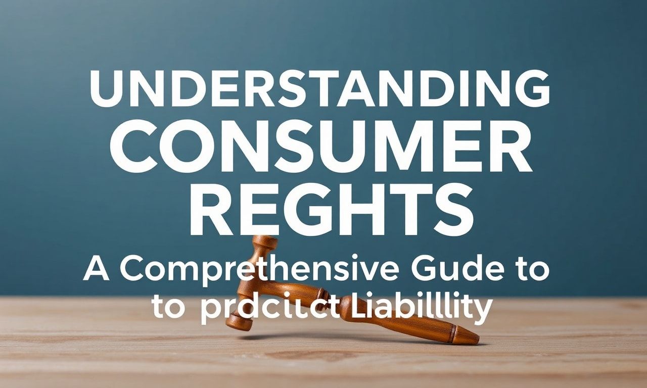 Understanding Consumer Rights: A Comprehensive Guide to Product Liability