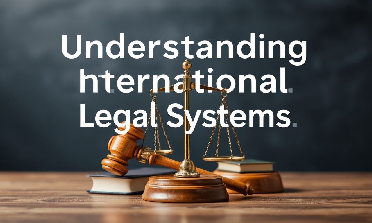Understanding International Legal Systems: A Comparative Analysis