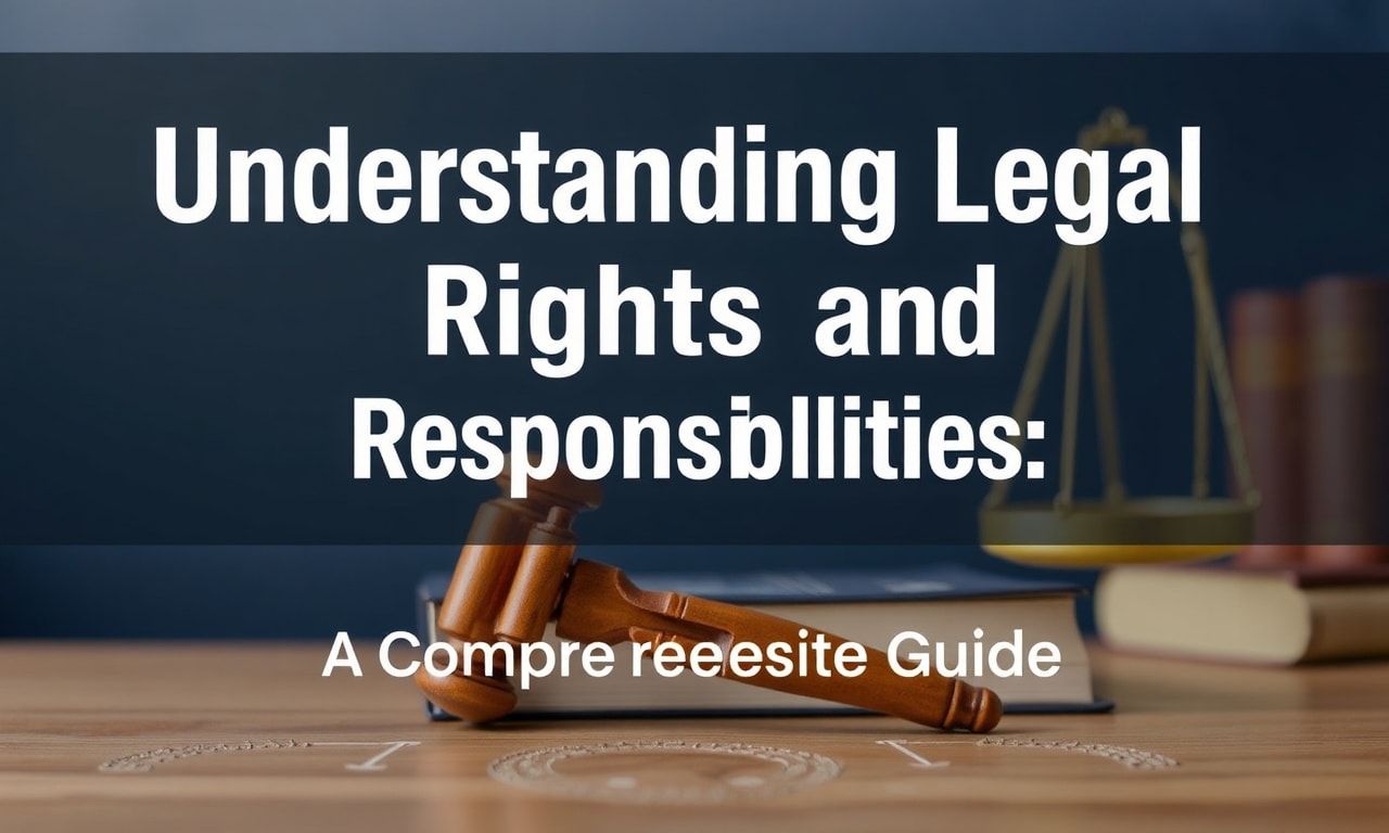 Understanding Legal Rights and Responsibilities: A Comprehensive Guide