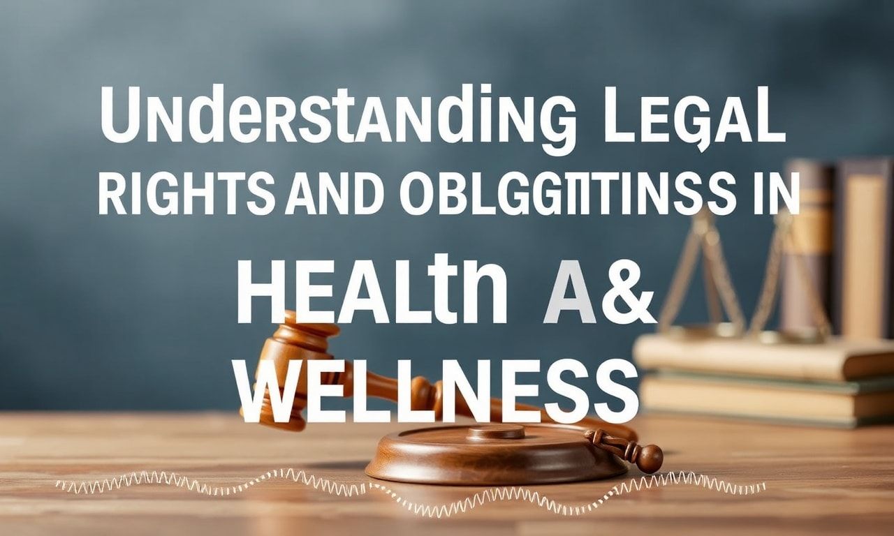 Understanding Legal Rights and Responsibilities in Health and Wellness