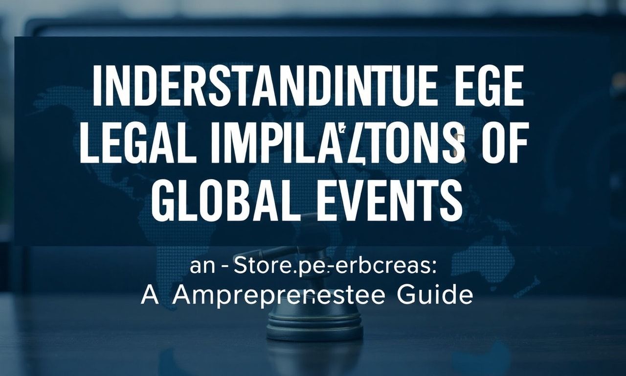 Understanding the Legal Implications of Global Events: A Comprehensive Guide