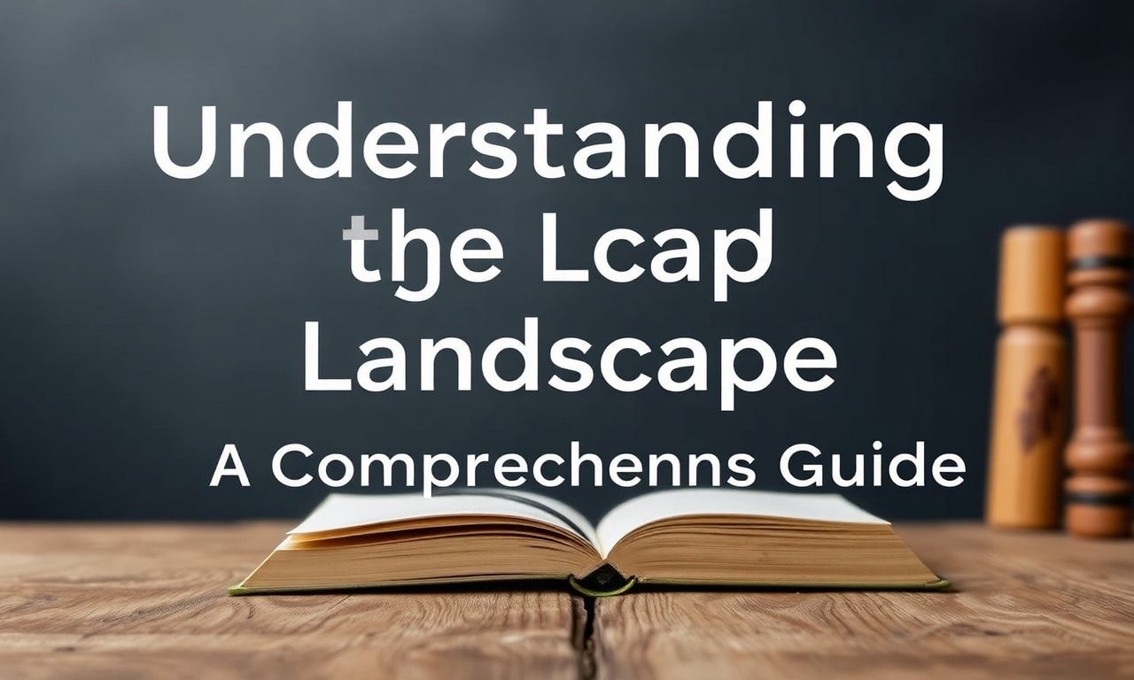 Understanding the Legal Landscape: A Comprehensive Guide